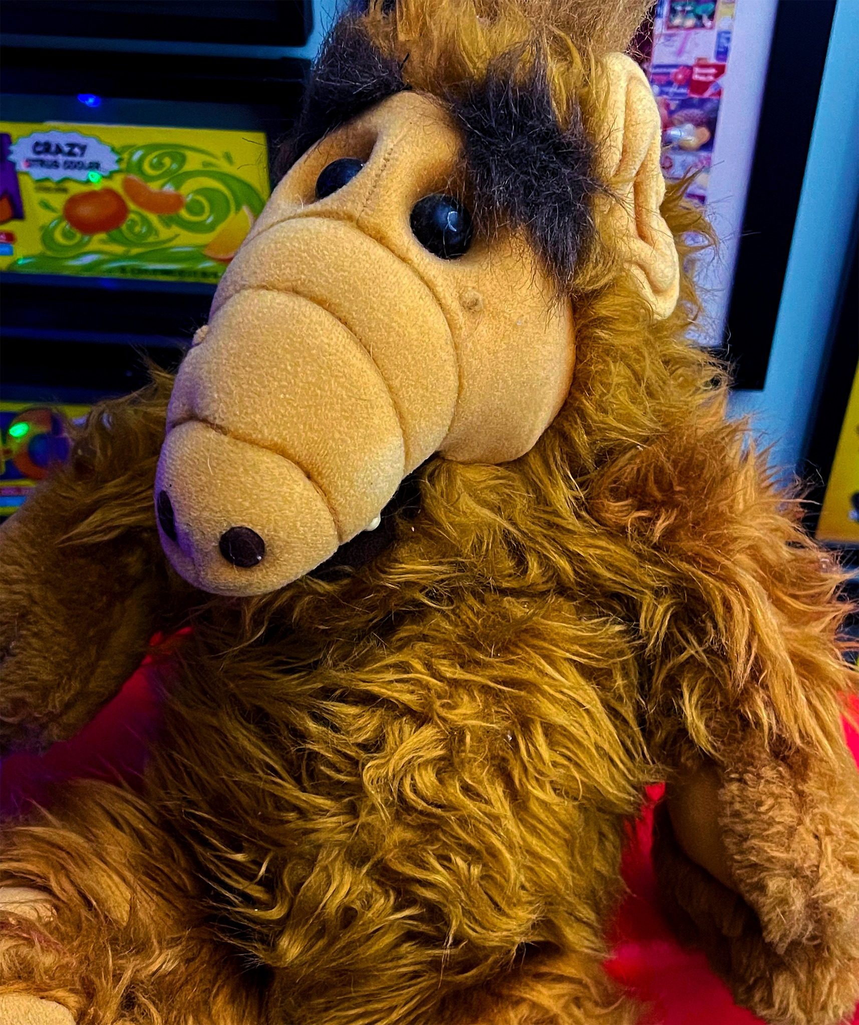 From 1986, here's the original Coleco ALF doll! Simple as he was