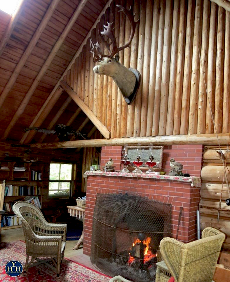 Restoring Your Historic House - A camp on an island in a lake in ...