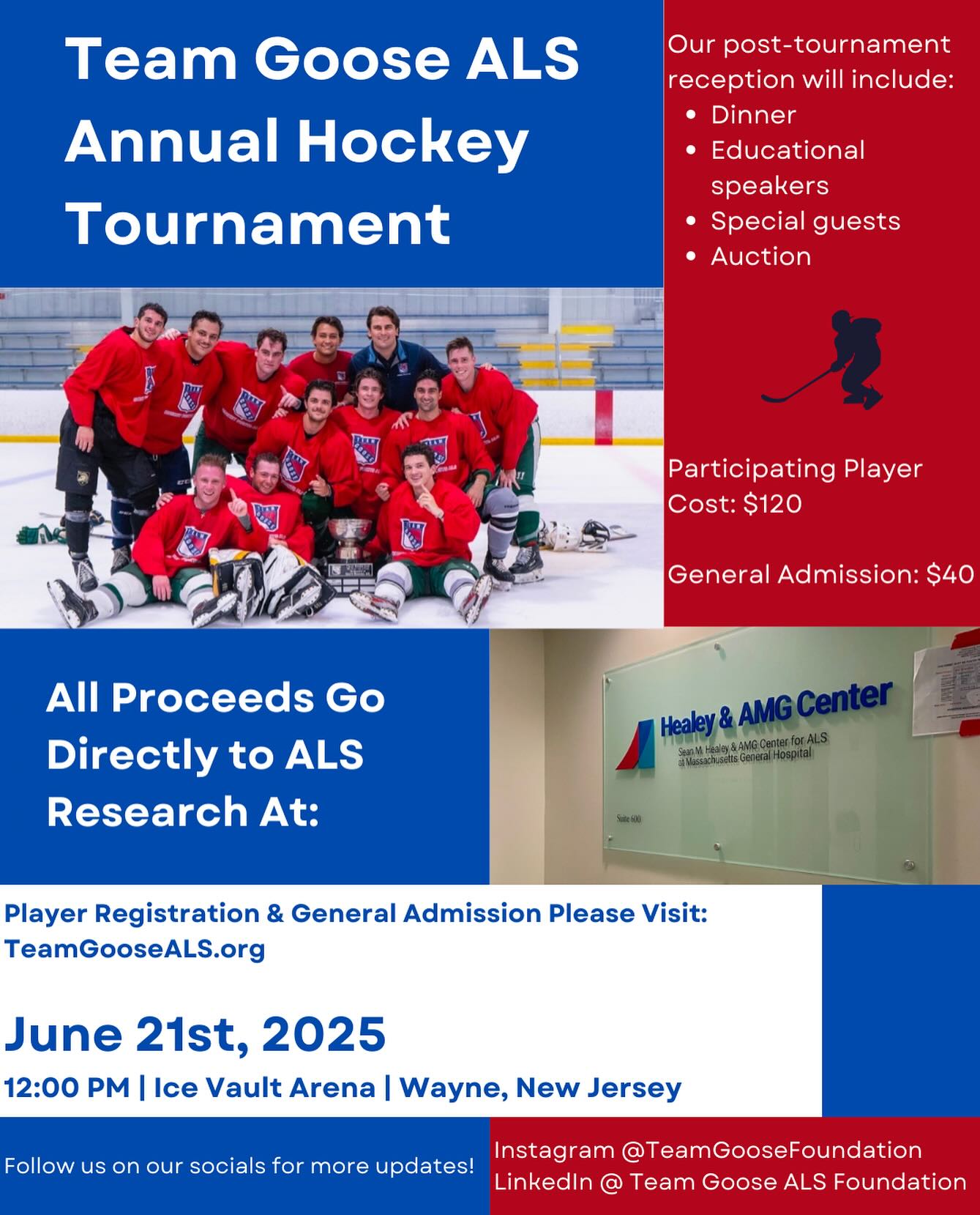 Team - 🏒 The 3rd Annual Team Goose ALS Hockey Tournament is BACK! 🏒 ...