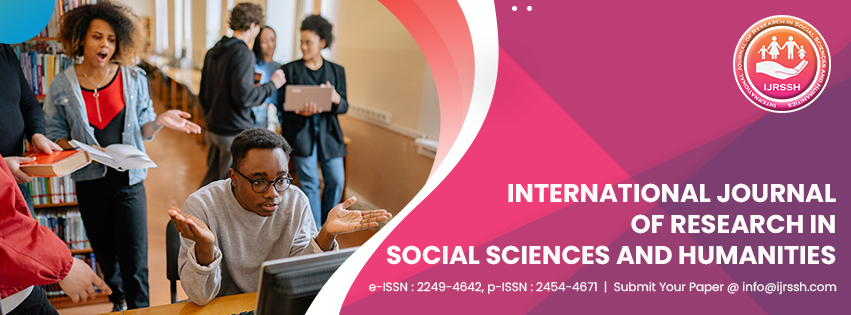 International Journal of Research in Social Sciences and Humanities | Delhi