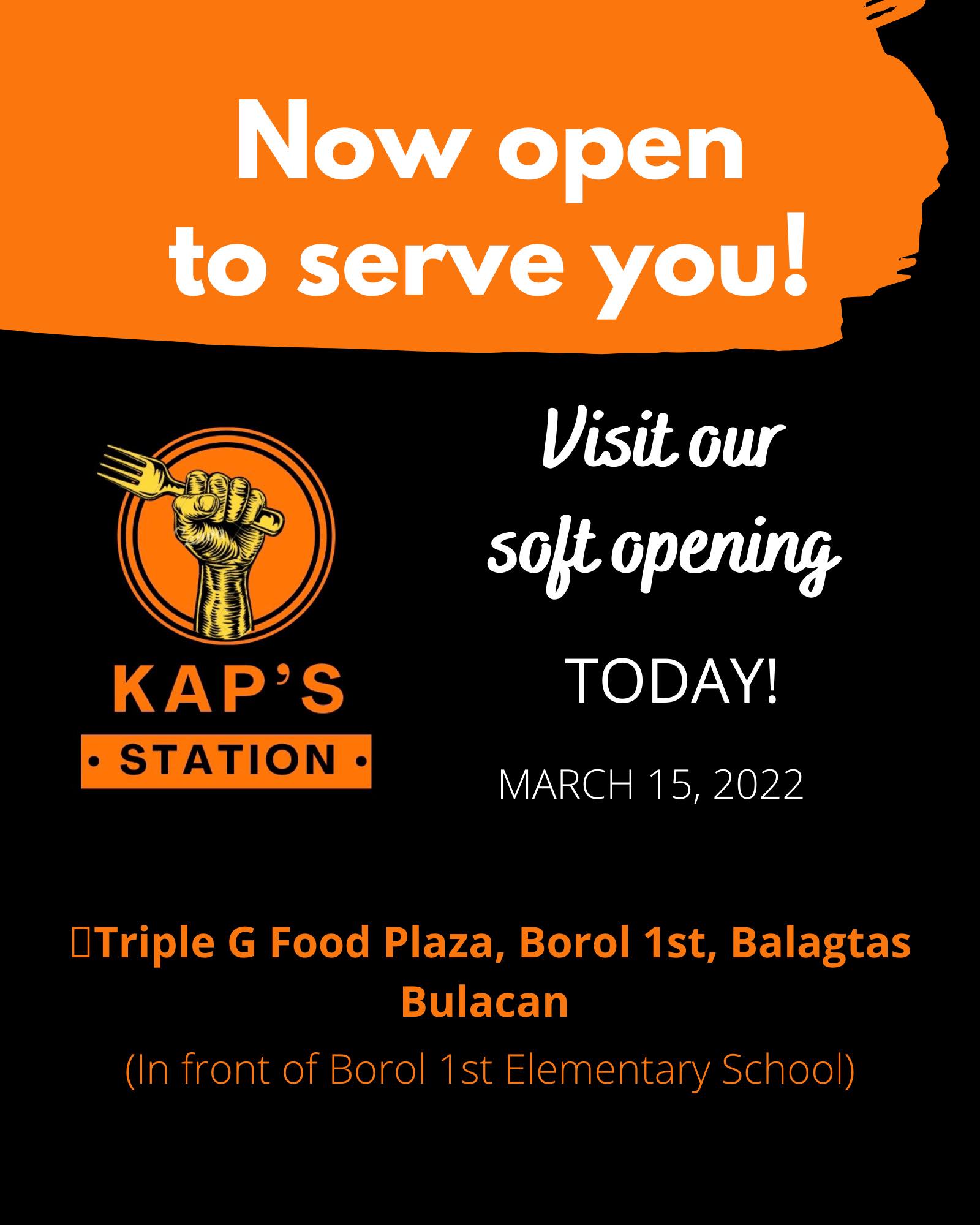 Kap’s Station - 🔥WAITING IS OVER 🔥 ‼️ We are now open to...