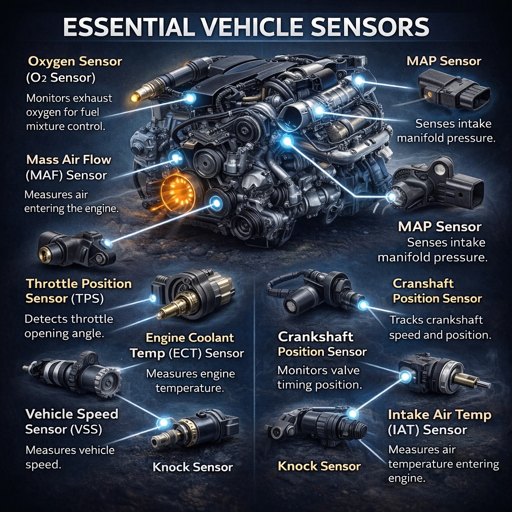 Engineering - Modern vehicles rely on a network of sensors that ...