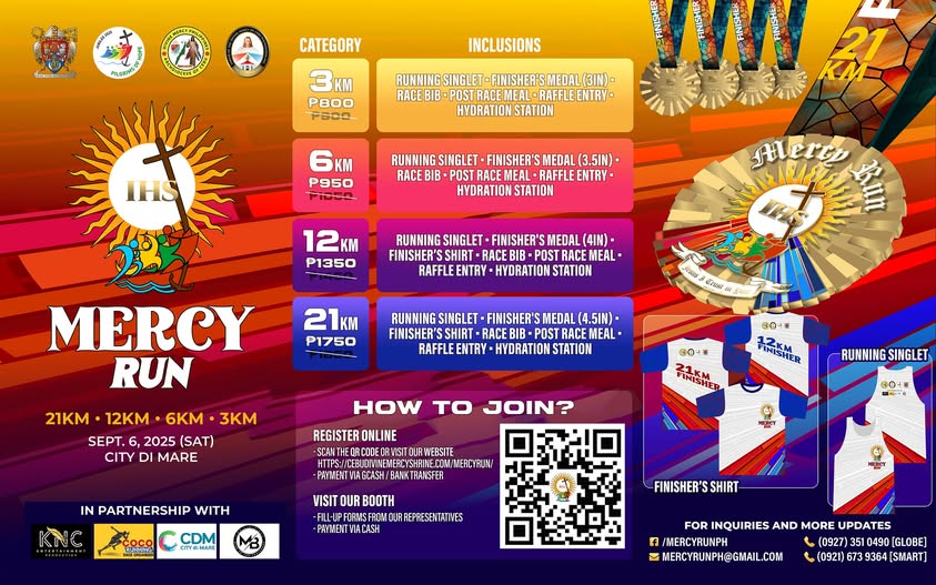 Cebu - e🏃‍♂️🏃‍♀️𝐌𝐄𝐑𝐂𝐘 𝐑𝐔𝐍 𝟐𝟎𝟐𝟓🏃‍♂️🏃‍♀️ Check the details of the FIRST ...