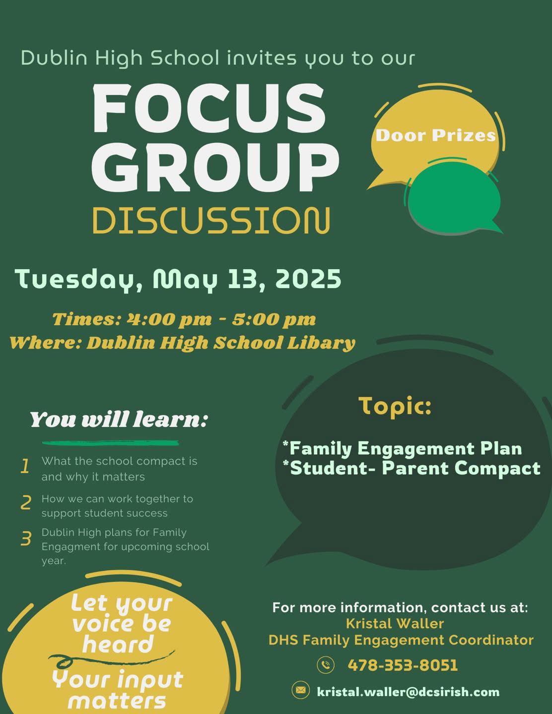 Dublin - Friendly reminder: You’re Invited to the Dublin High School ...