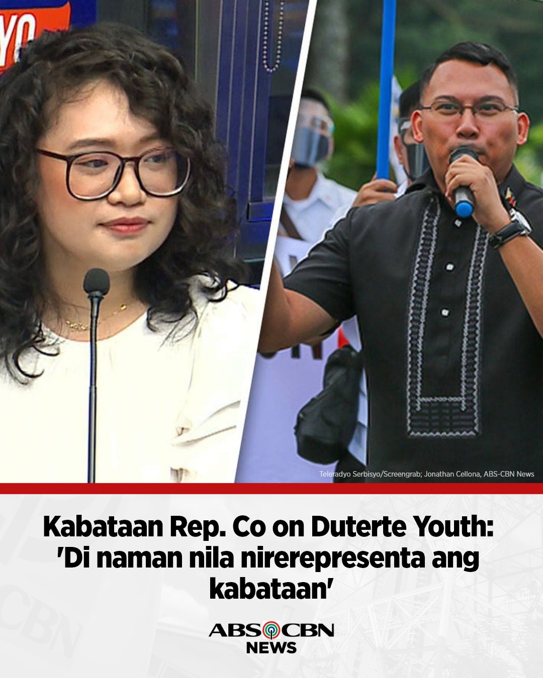 ABS-CBN - Bwelta ni Kabataan Representative-elect Renee Co, puro 
