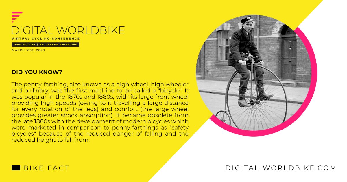 This is bicycle history 101: The first... - Digital WorldBike