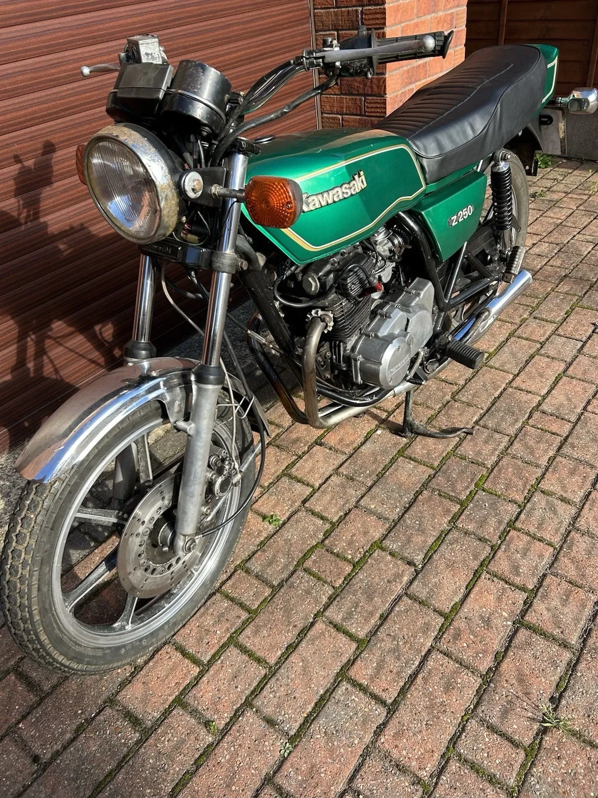 Check out this 1980 Kawasaki Z250, a rare classic that's a running