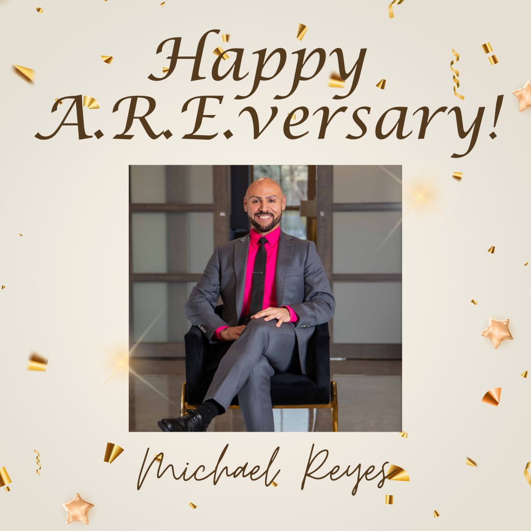 ARE Partners - Happy A.R.E.versary to our one and only Michael Reyes! 🎉 ...