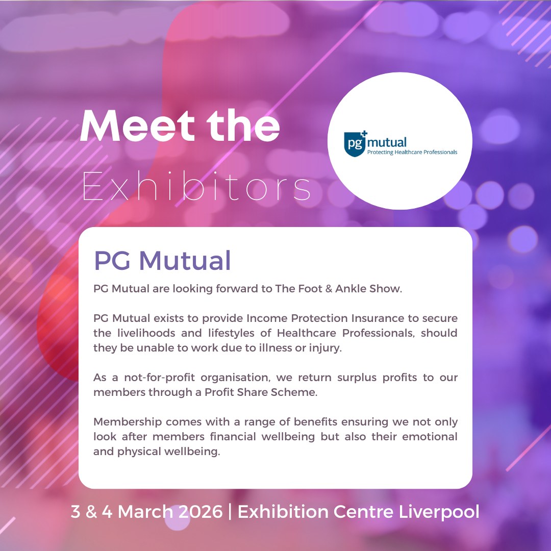 The Foot - We’re pleased to welcome PG Mutual to The Foot & Ankle Show ...