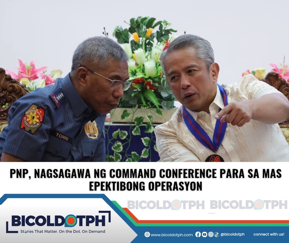 BicoldotPH - PNP, nagsagawa ng command conference para sa mas ...