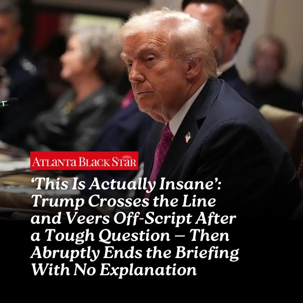Donald Trump goes off-script, leaves... - Atlanta Black Star | Facebook