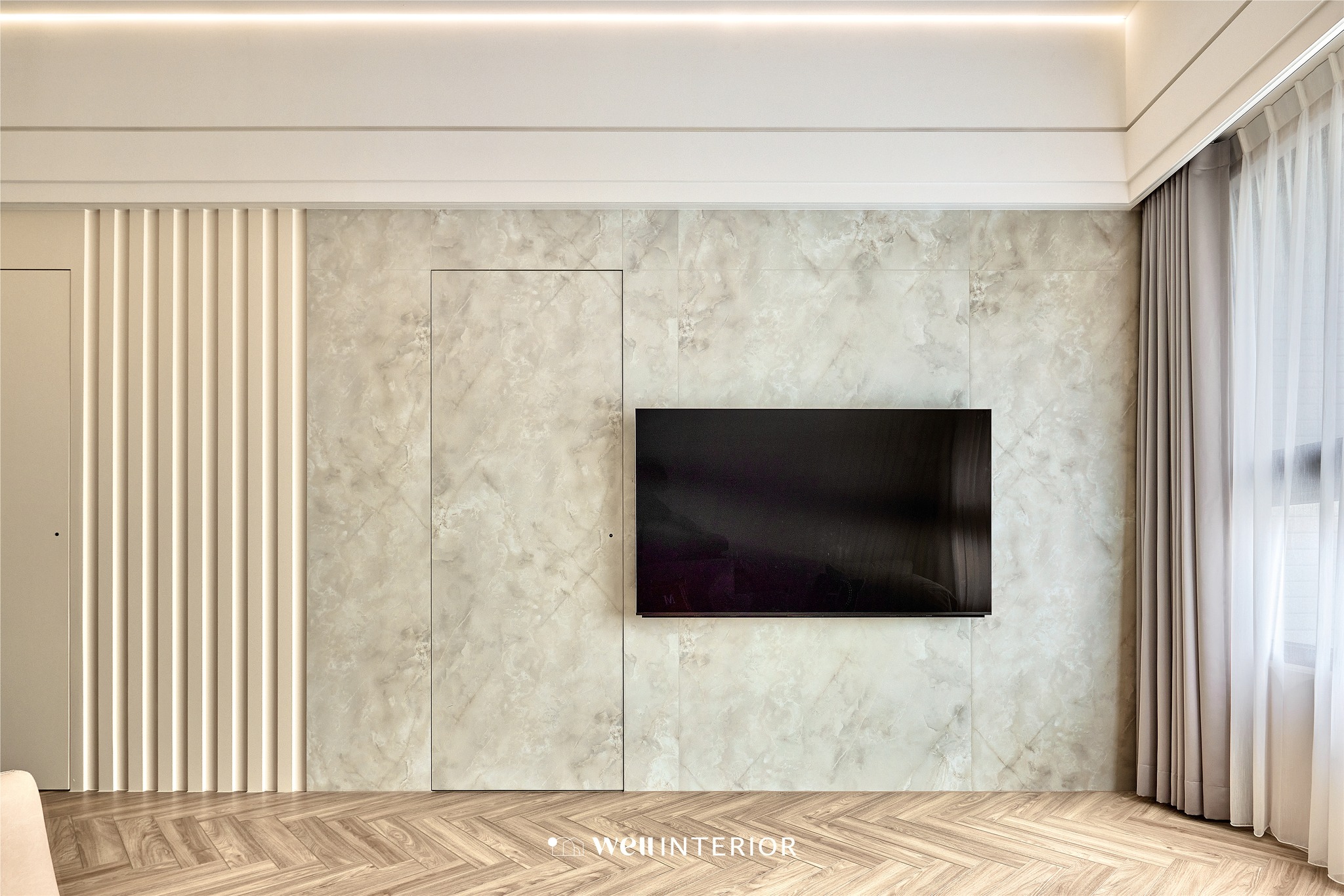 筠梵室內設計 Weiidesign - 🏠#琟翊案例設計分享 - #文山蘇宅 鏡面在空間上的設計可以說是神隊友 可以將空間多增加了一倍的視覺感 ...