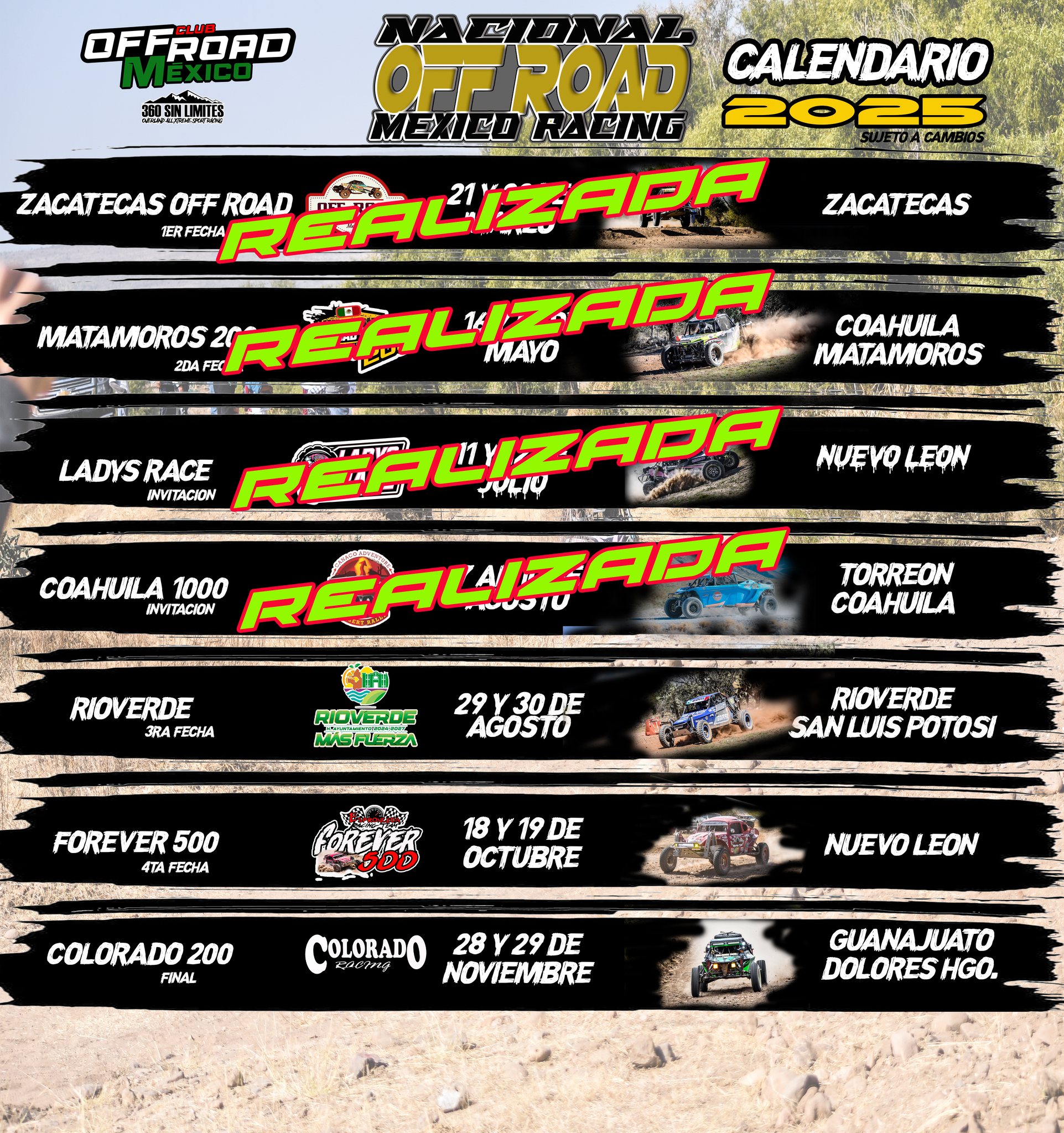 Nacional Off Road Mexico Racing