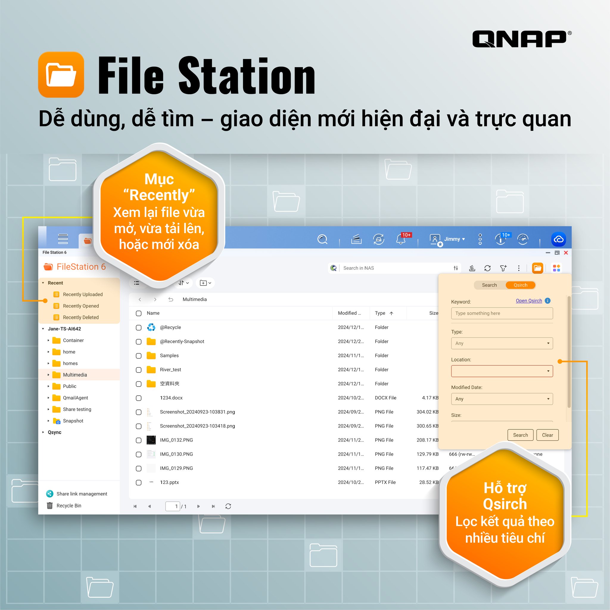 QNAP - 🚀 File Station v6 đã lên sóng! Giao diện mới mượt hơn, dễ dùng ...