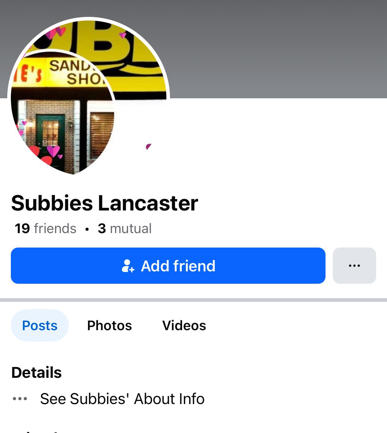 Subbies Lancaster | Lancaster SC