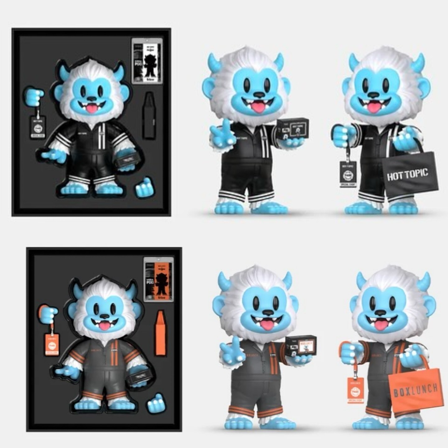 Hot Topic exclusive Blitzo and Fizzarolli Thrilljoy PIX! Now