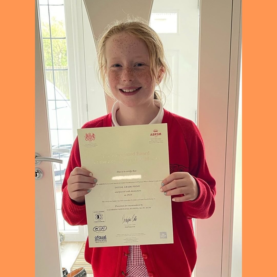 Catherine - Congratulations to Chloe who has passed her very first ...