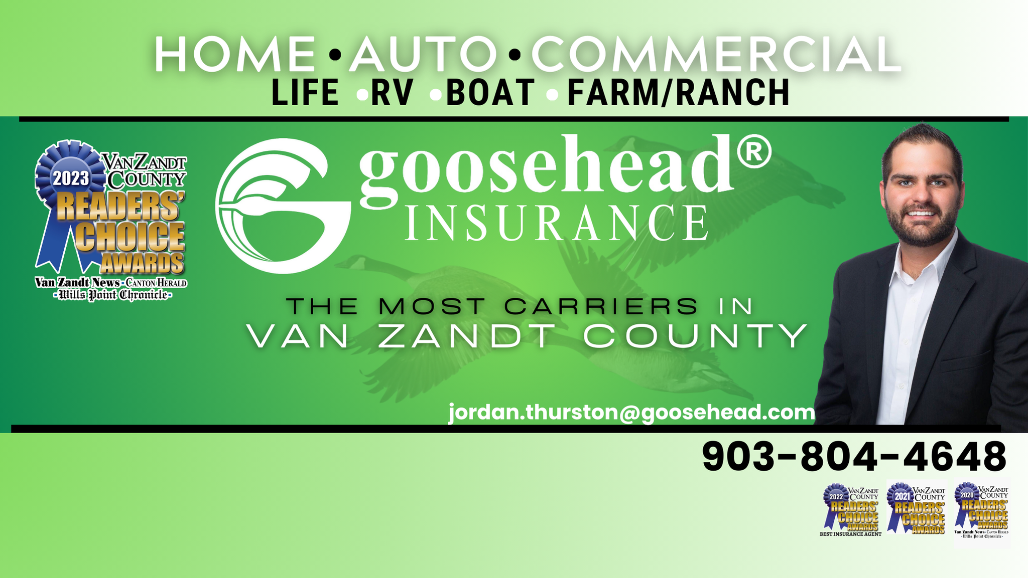 Goosehead Insurance - Jordan Thurston | Canton TX