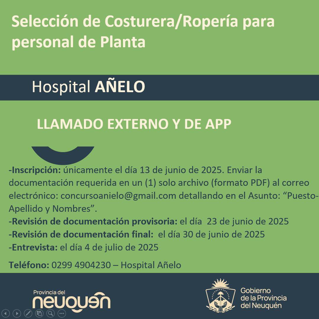 Hospital Añelo Dr. Artemio Ruben Bautista | Añelo