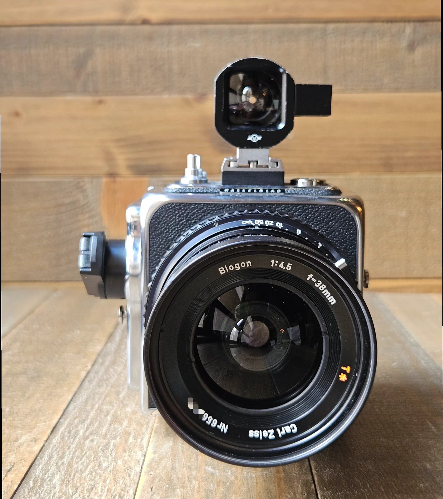 Hasselblad 903SWC camera with Carl Zeiss Biogon lens