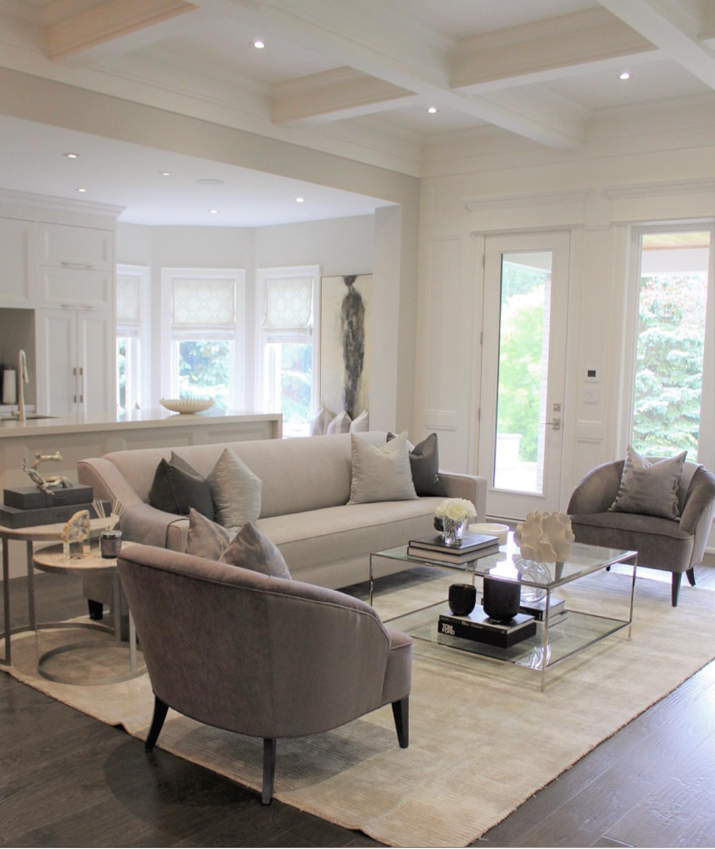 Memia Interiors - The open plan family room at our...