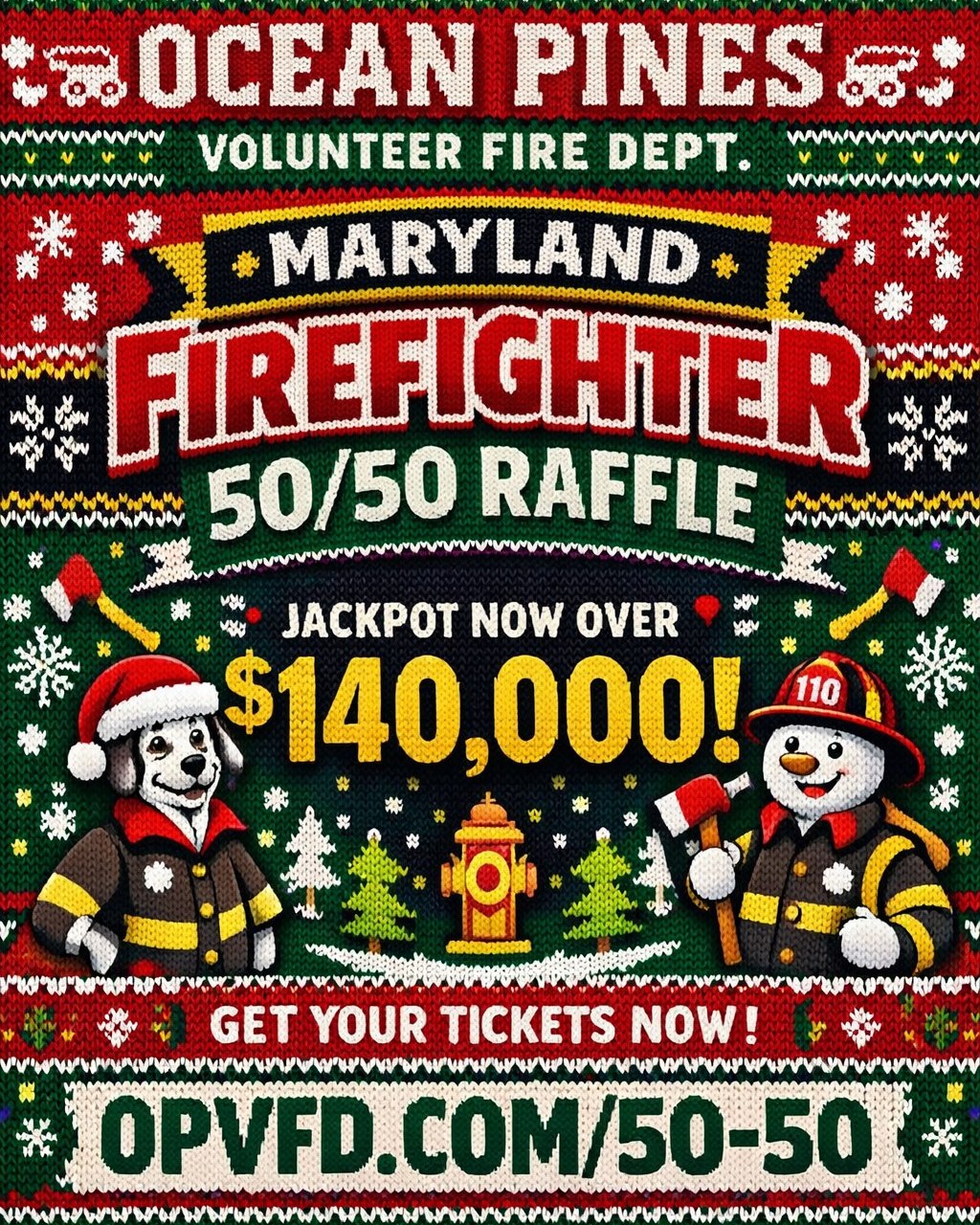 🎄🔥 Ugly Sweater... - Ocean Pines Volunteer Fire Department | Facebook
