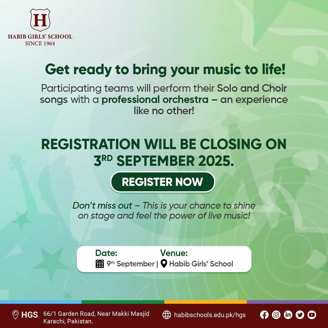 Habib - 𝗧𝗶𝗺𝗲 𝗶𝘀 𝗿𝘂𝗻𝗻𝗶𝗻𝗴 𝗼𝘂𝘁! ⏳ Registration for Awaz-e-Watan closes on ...