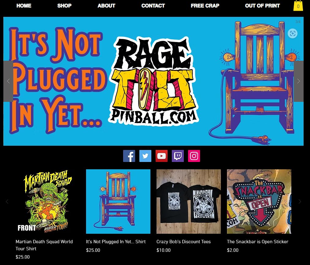 Rage Tilt Pinball
