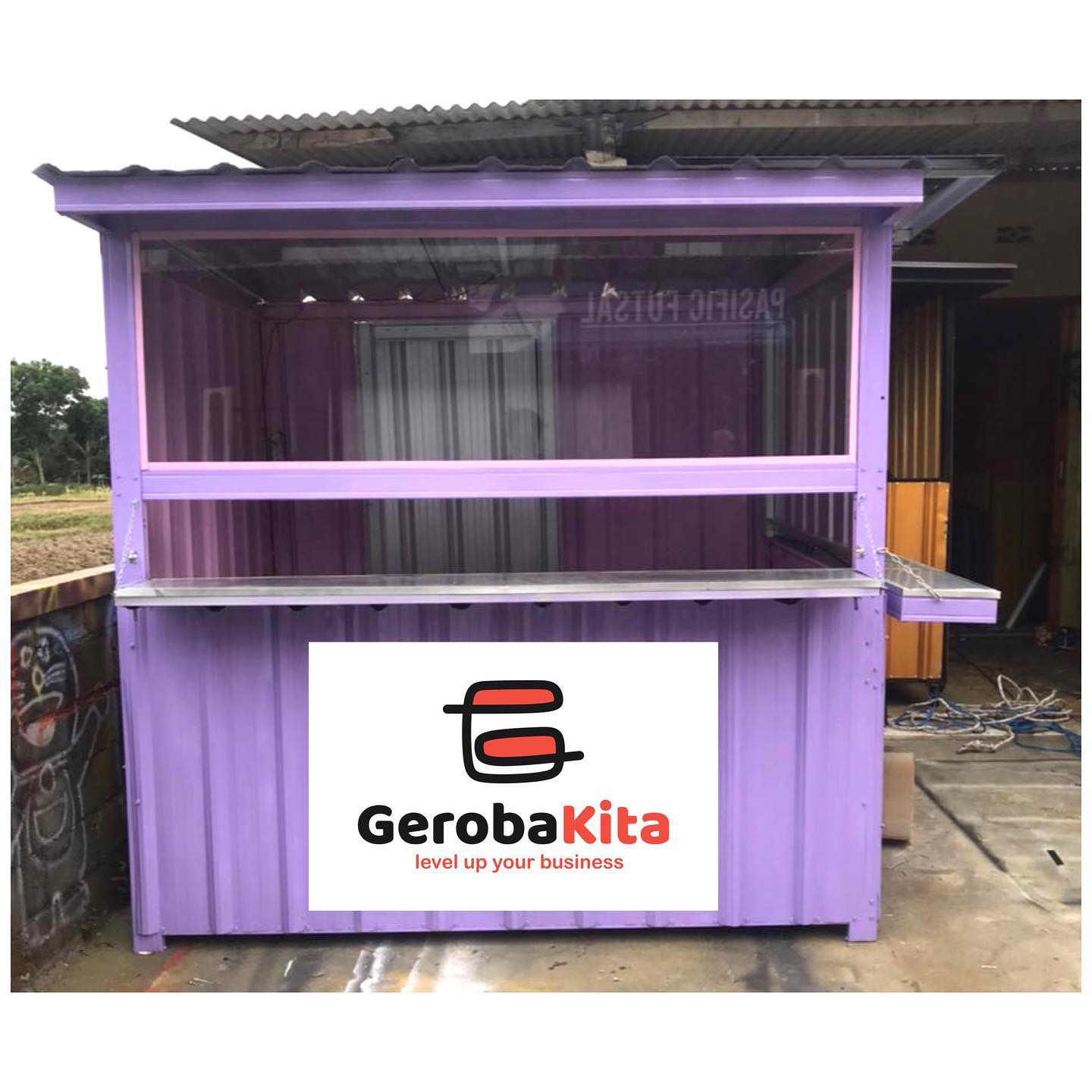 Vee Ervia - Booth Container Custom 200x170x200 (PxLxT)...