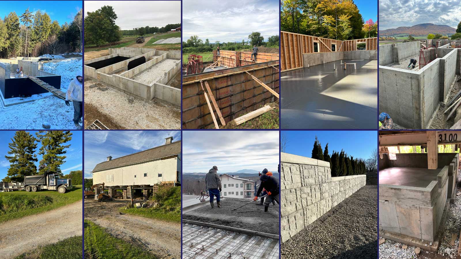 SOLID Concrete and Excavation | Weybridge VT