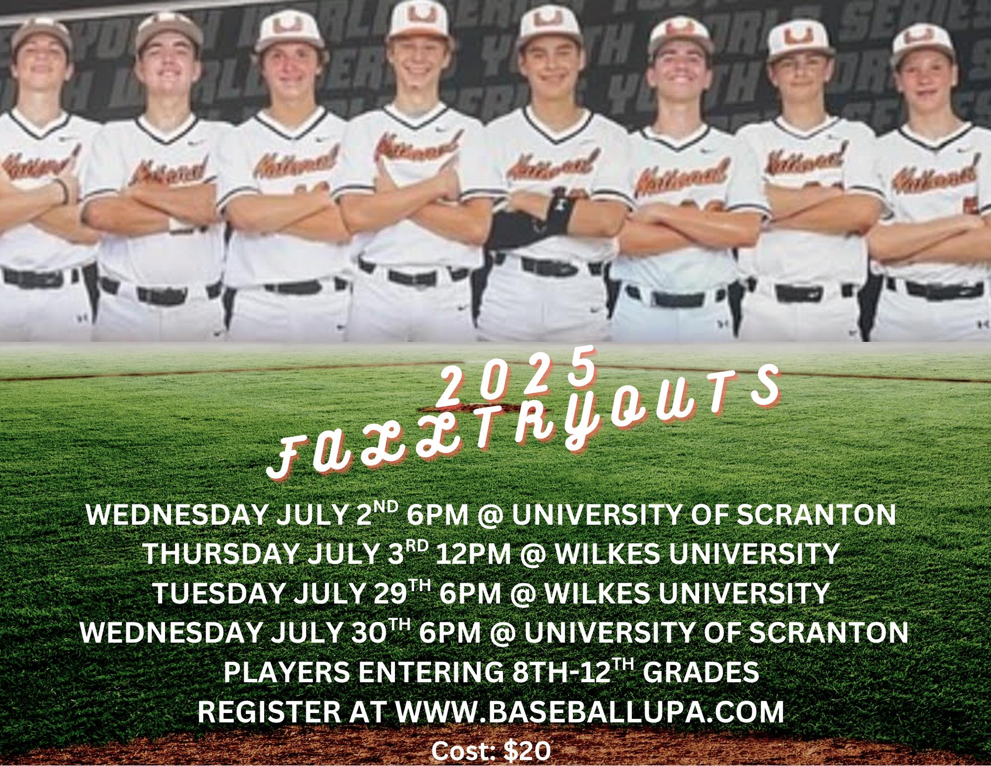 Baseball - 🚨 FALL TRYOUTS 2025!!!! NEW PLAYERS GOING INTO 8th-12TH ...