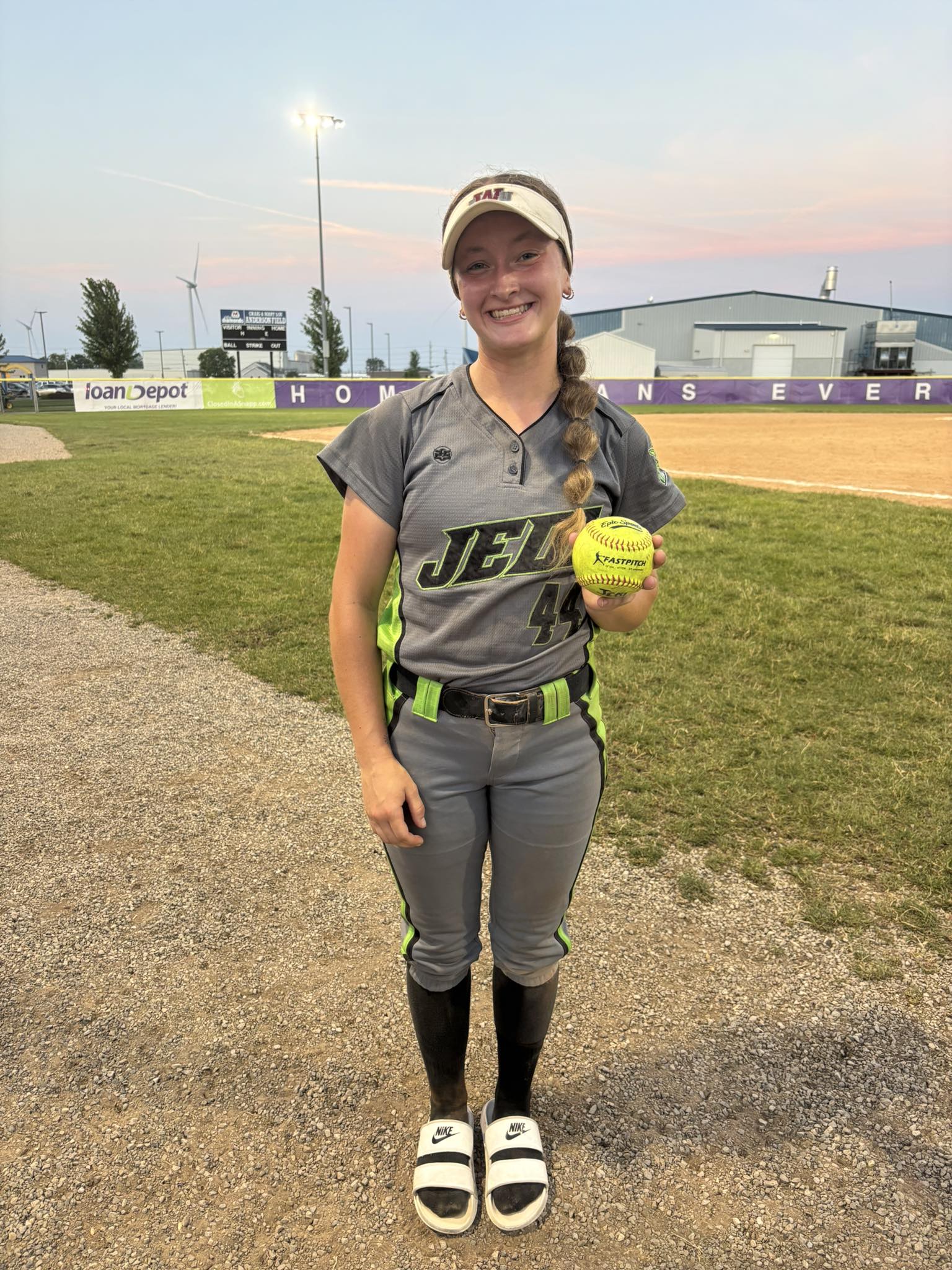 Fort - Congratulations to 18u Jedi Danica Fuller on her inside the park ...