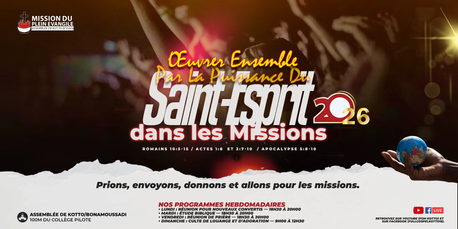 Mission Du... - Mission Du Plein Evangile De Tsinga Yaounde