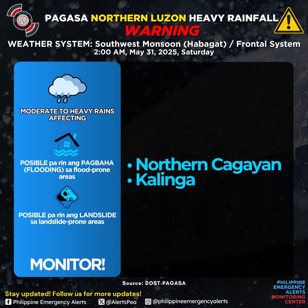 🟨 HABAGAT, PATULOY NA... - Philippine Emergency Alerts | Facebook