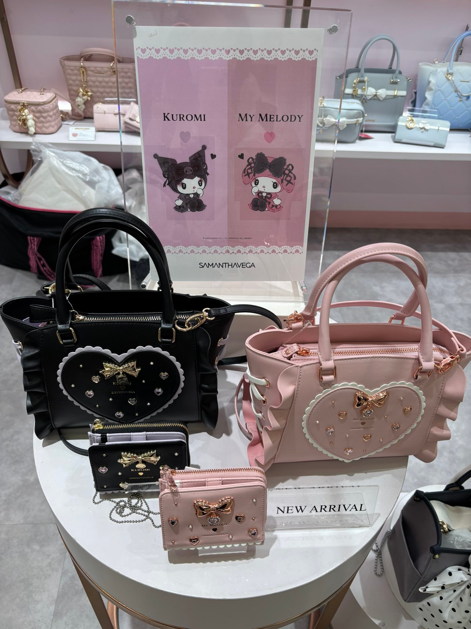 Samantha Vega x My Melody & Kuromi collection For pricing