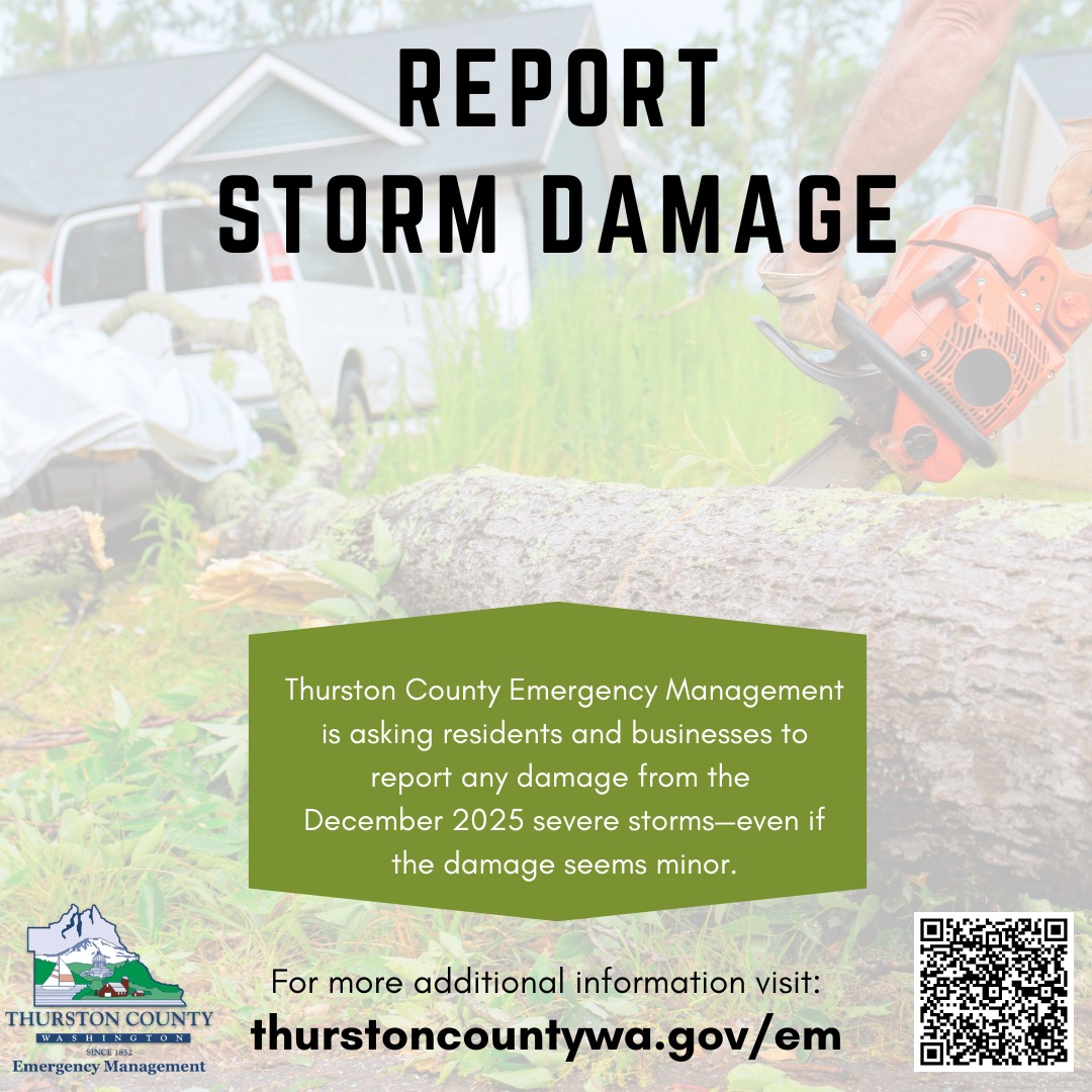 ⚠️ Storm Damage... - Thurston County Emergency Management | Facebook