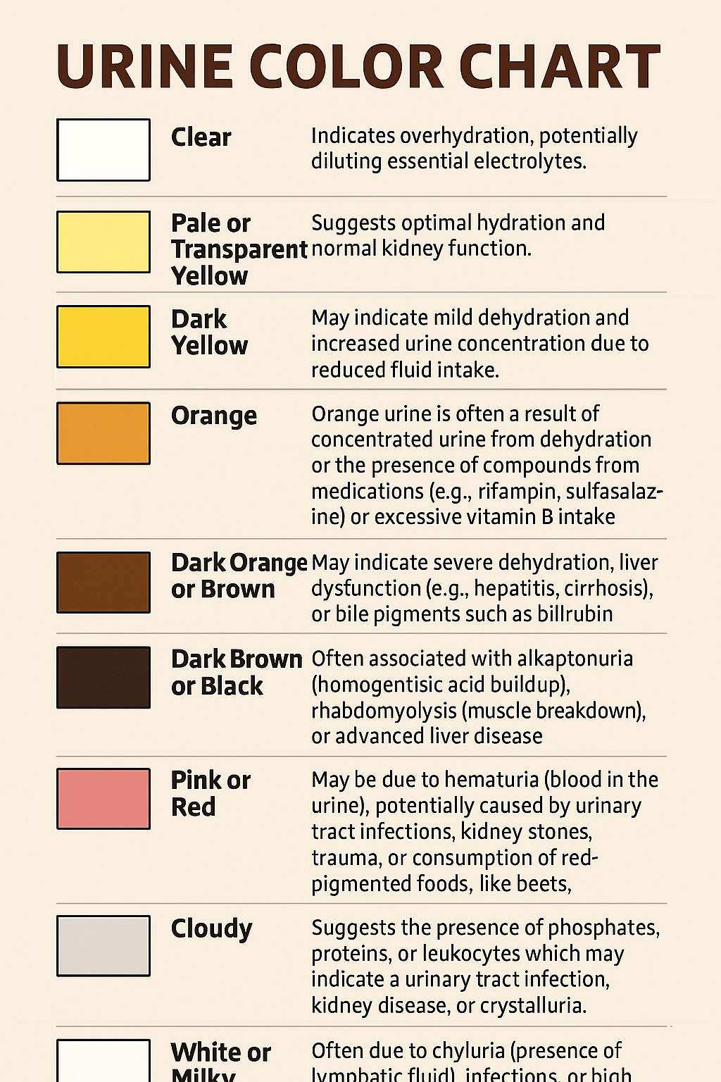Health - Urine Color Analysis: What Your Body is Telling You ...