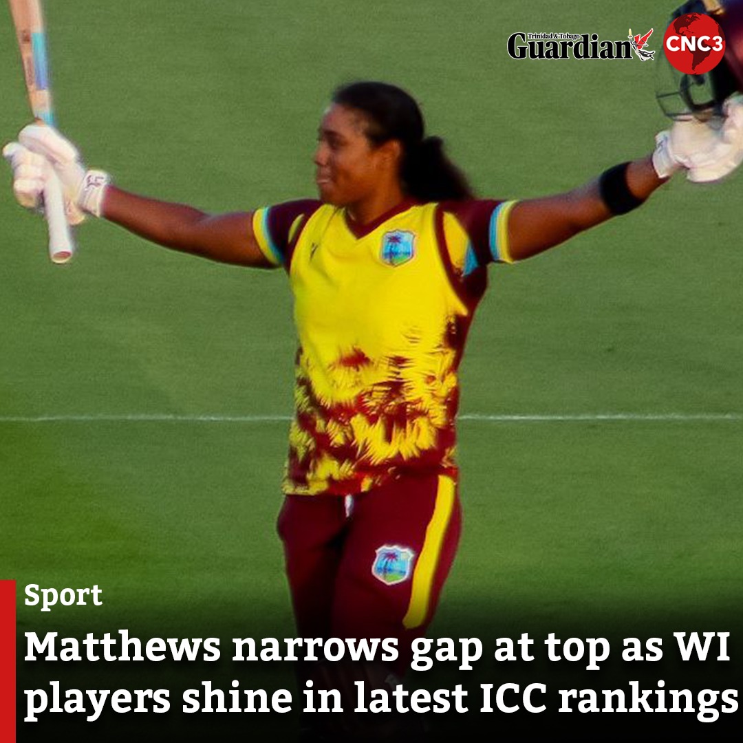 CNC3 - West Indies captain Hayley Matthews continues her sensational ...