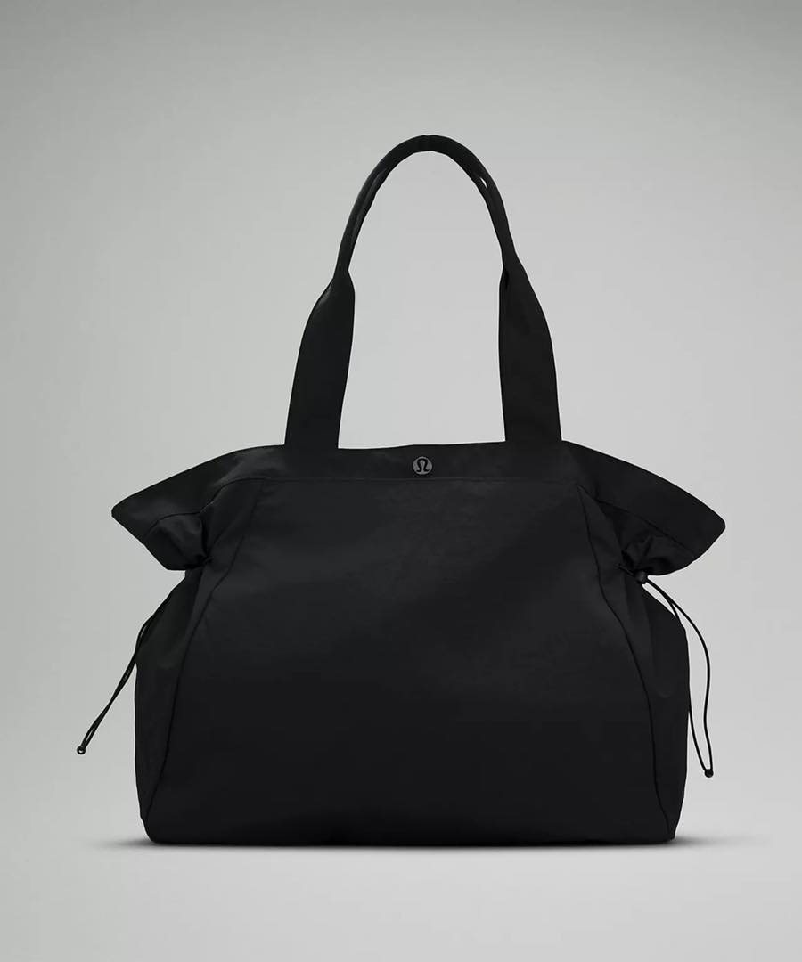 lululemon tote bag black Daily Multi-Pocket 20L - Size One - Size And Even A Book Or Two Lululemon All Day Tote -