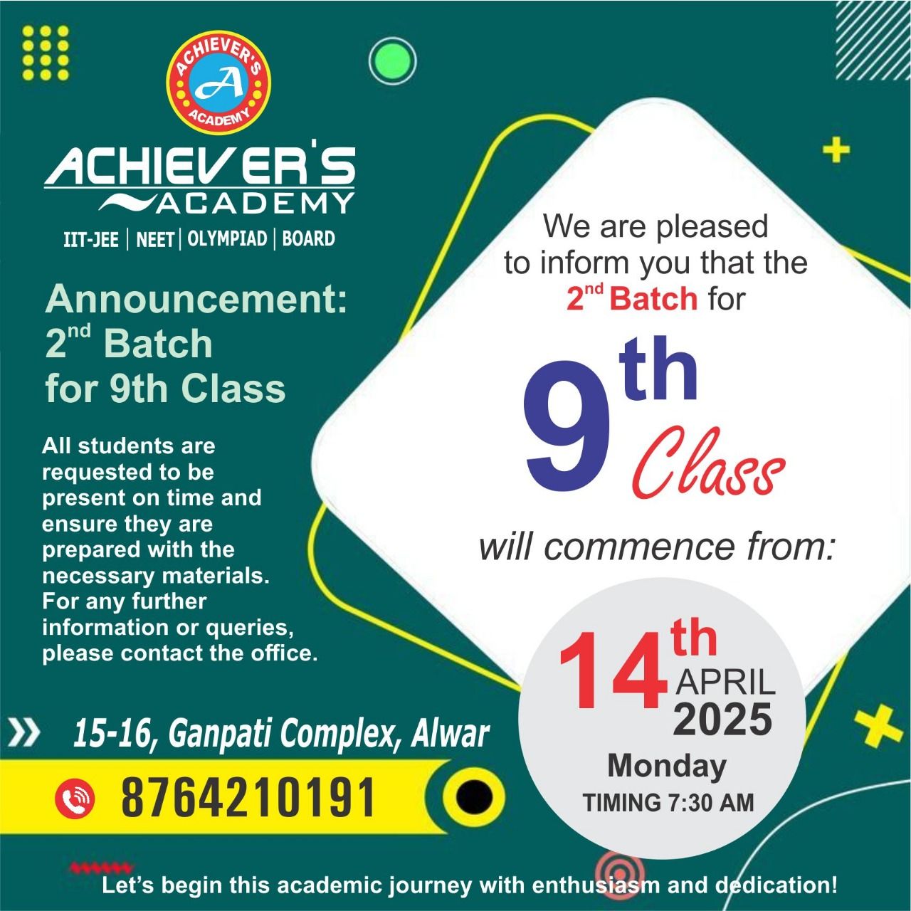 Achievers Academy Alwar | Alwar