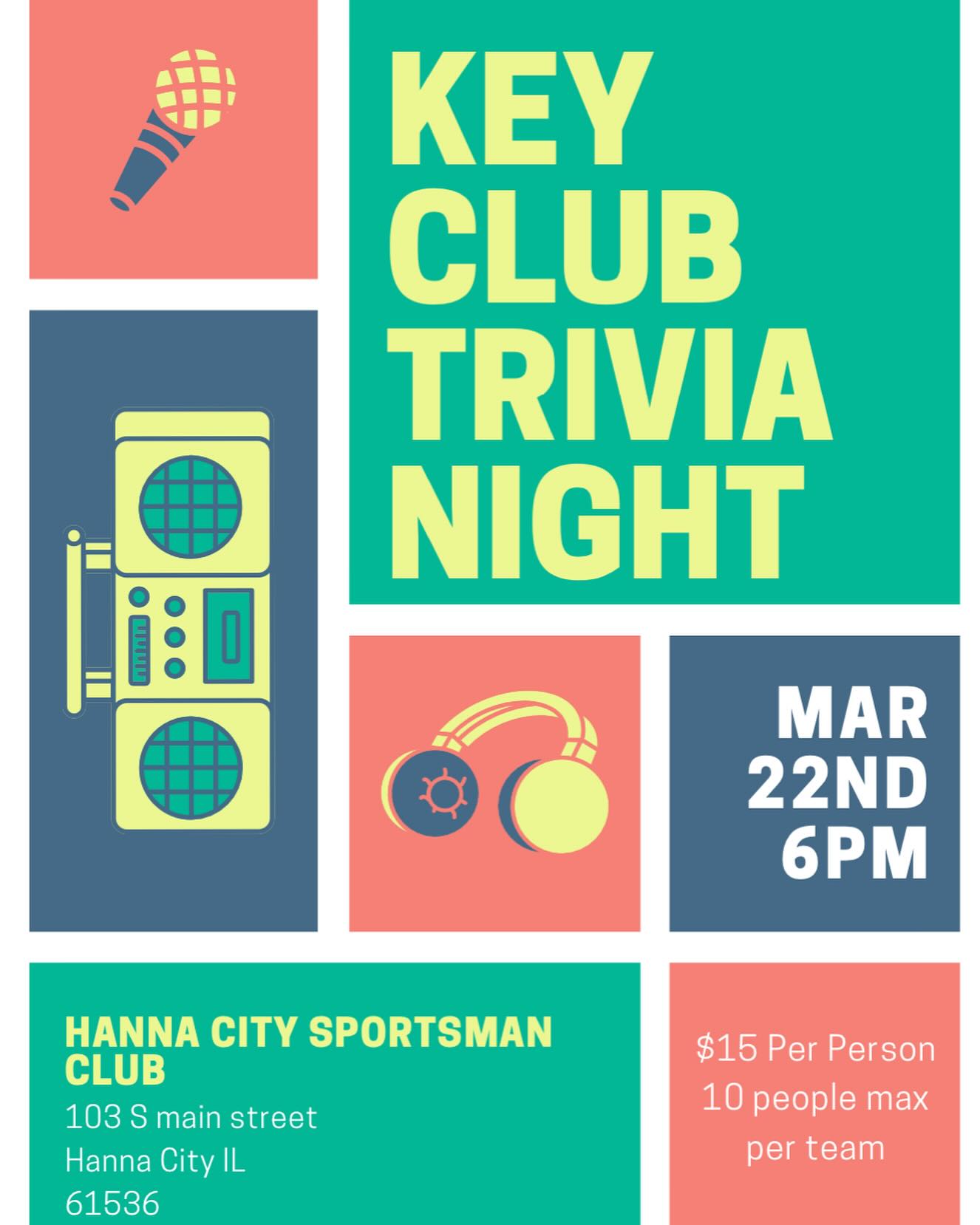 FCHS - ⭐️TONIGHT IS THE NIGHT!!!⭐️ Trivia night at the Hanna City ...