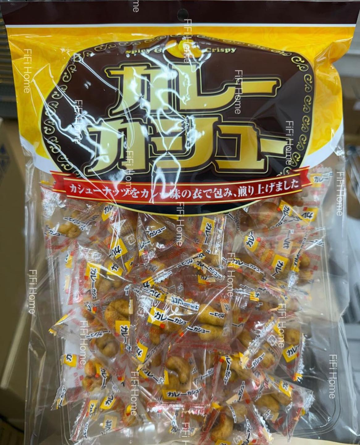 FiFi - 日本 TAKUMA 咖喱腰果 200g 獨立小包香脆可口 欲罷不能! 歡迎訂購！ 💰HK$75