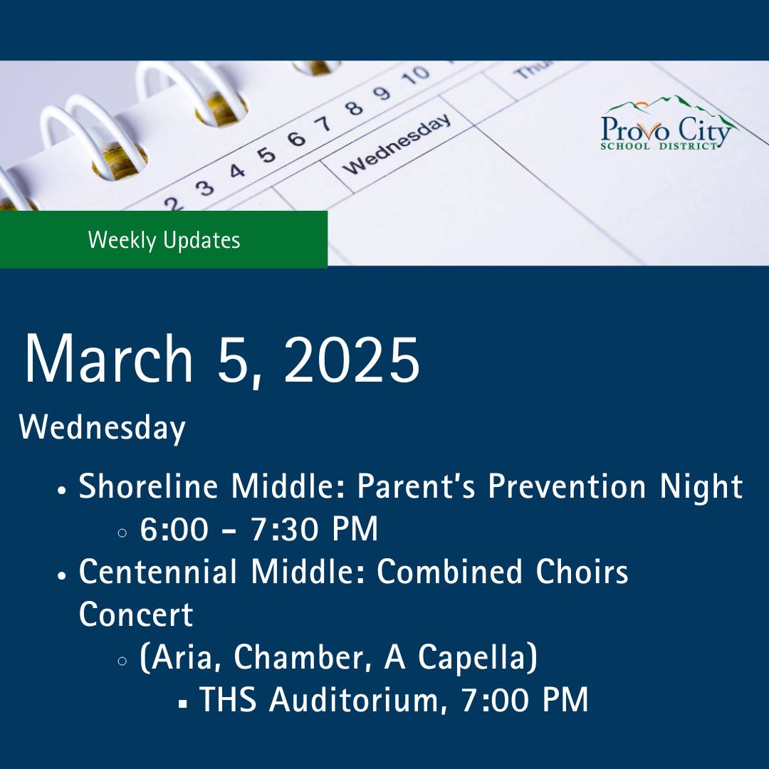 Provo City School District | Provo UT