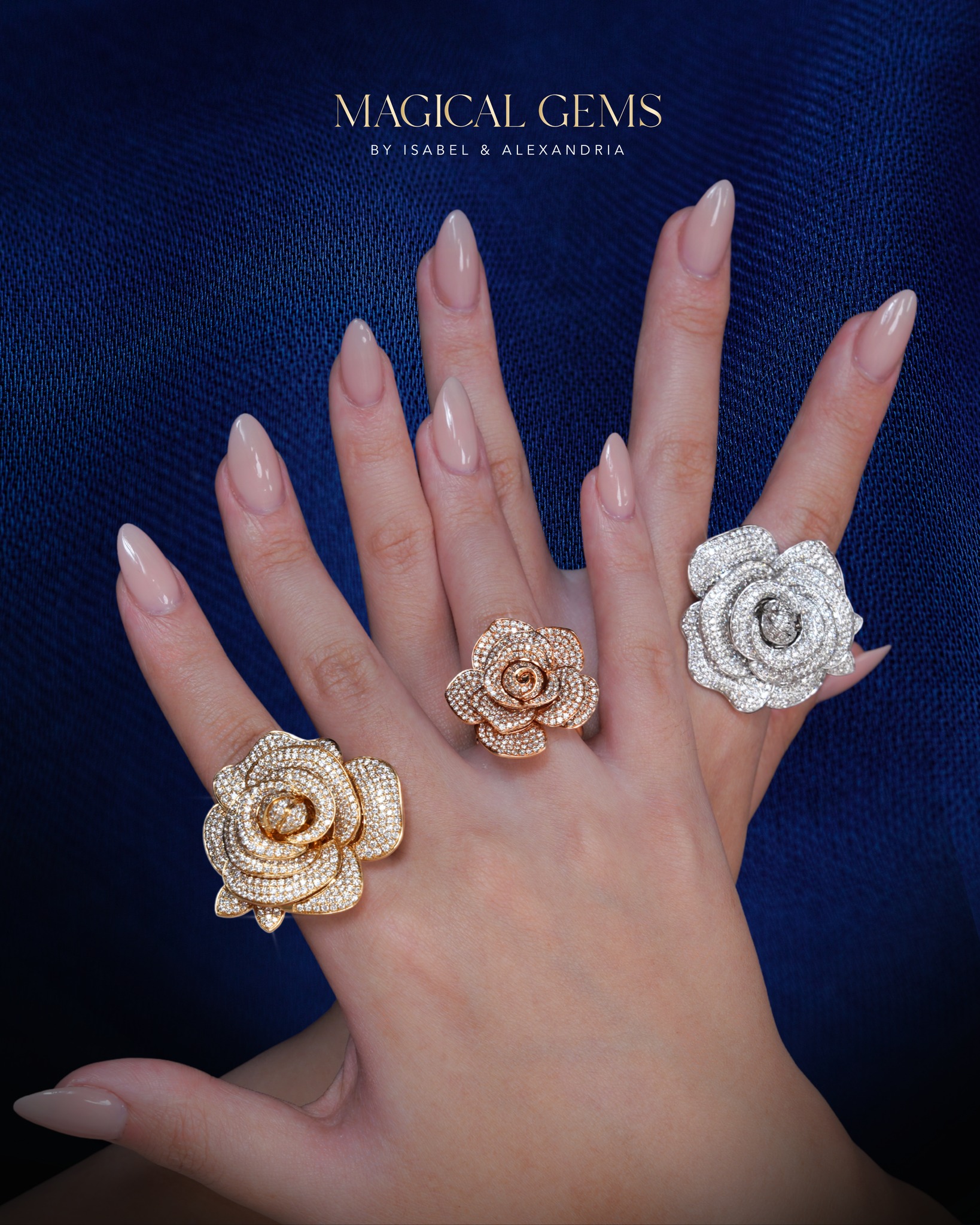 Magical - 🌹 Introducing the Rose Rings Collection — a masterpiece where ...