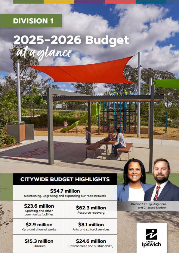 Mayor - The largest division in Ipswich – Division 1 – will benefit ...