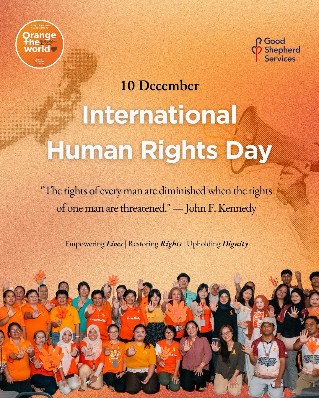 Today we honour International... - Good Shepherd Services | Facebook