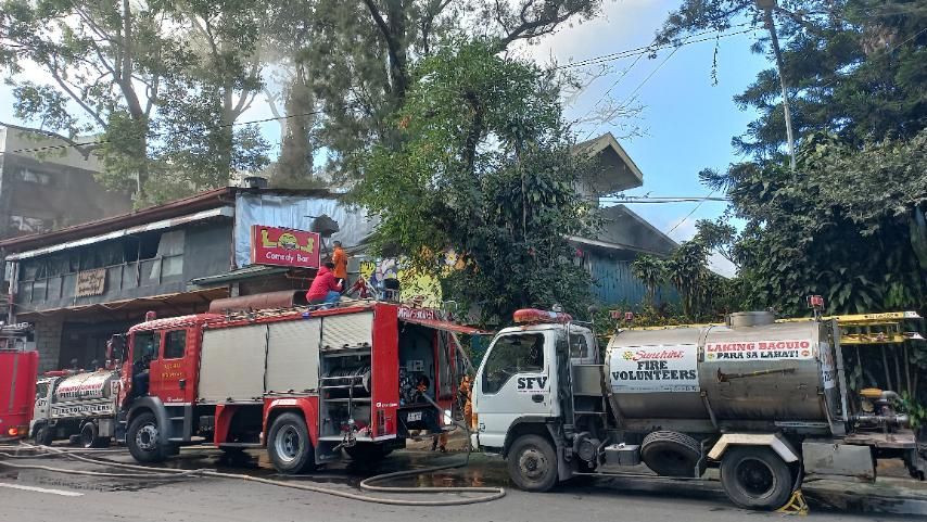 LEGARDA ROAD FIRE... - Baguio City Public Information Office | Facebook