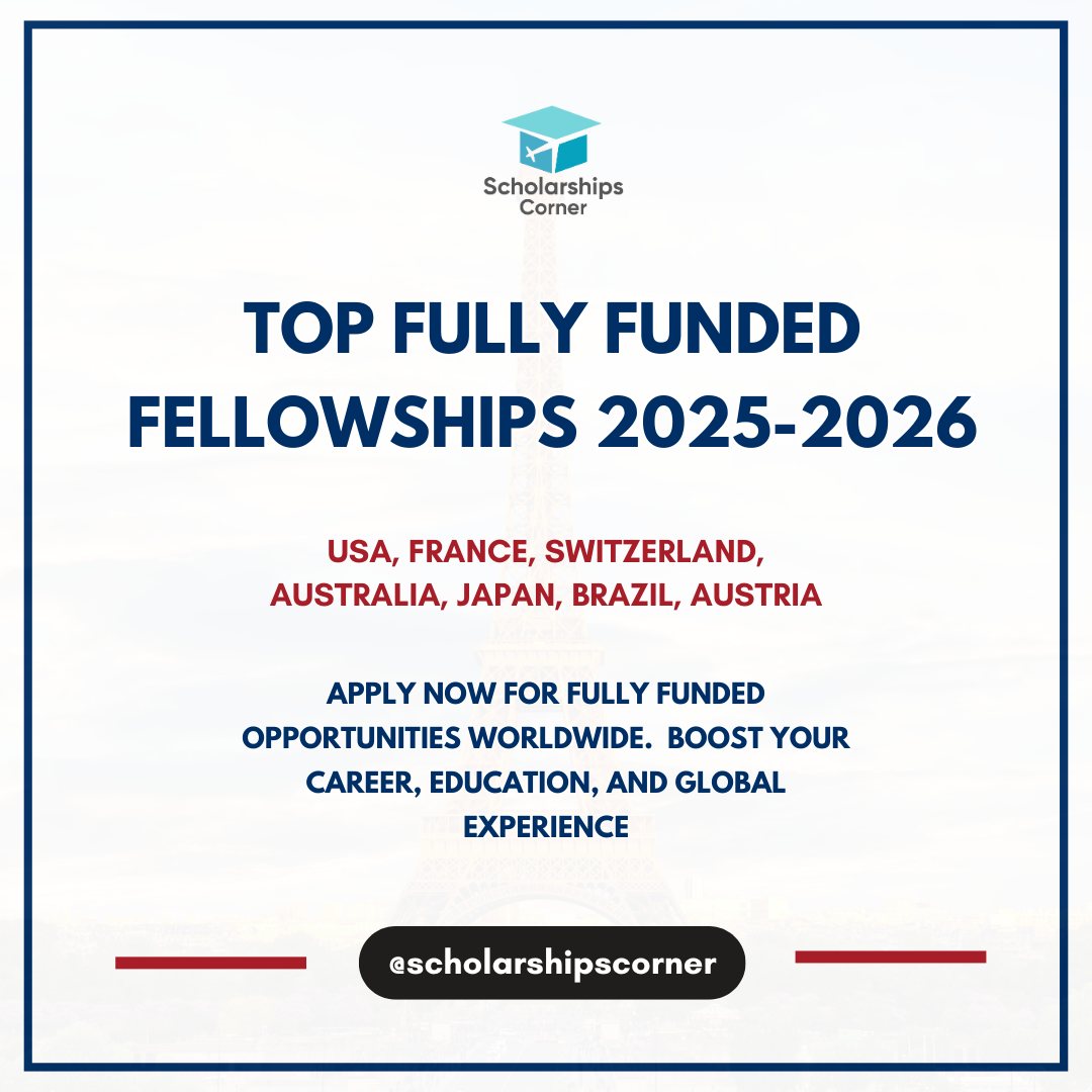 Scholarships - Top Fully Funded Fellowships 2025–2026 Worldwide Apply ...