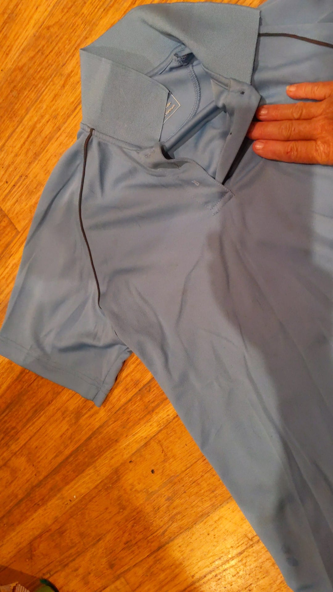 Upcycling ideas for polyester work shirts