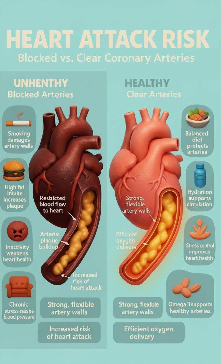 Human Anatomy Group | Heart attack risk | Facebook